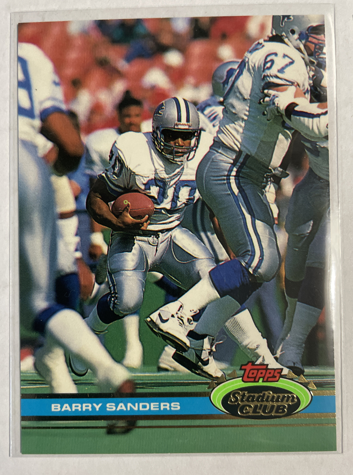 Barry Sanders 1991 Topps Stadium Club 361 & 1991 Pro Set 388 Detroit