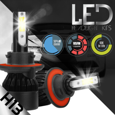 High Power CREE 1300W 195000LM H13 LED Headlight All-in-one Kit Hi/Low Beam Bulb