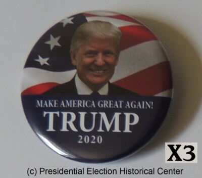Donald Trump 2024 - 3-button Pack for $6 Special - Make America Great Again '24
