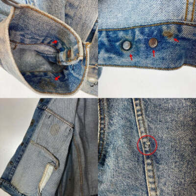 【USA製】Levi’s 70506-0214 4th デニムジャケット Levi's 70506-0214 USA Button Back 527 4th Trucker Jacket G