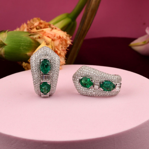 Orecchini Punti Luce Tiffany Diamanti 1.80 carati - Scermino Gioielli