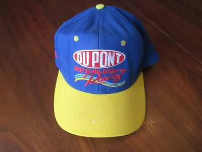 Vintage JEFF GORDON #24 DuPont Refinish Racing Snapback Hat Made in USA ...