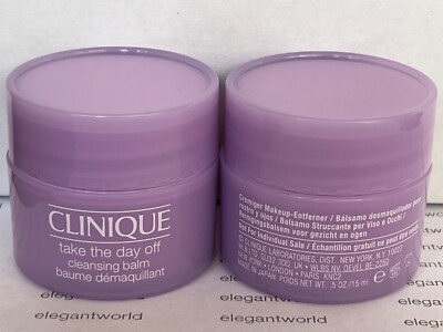 Clinique Take The Day Off Cleansing Balm Makeup Remover .5 oz/ 15 ml TRAVEL SIZE