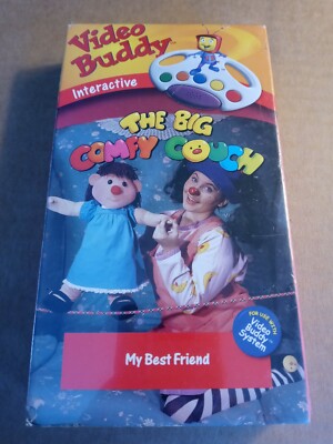 VHS - The Big Comfy Couch, My Best Friend -VHS (1999, Video Buddy