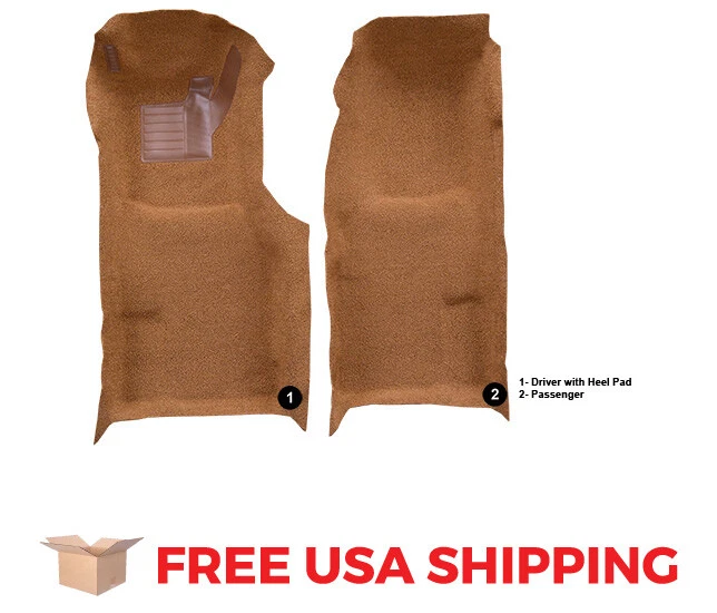 ACC FITS 1970 Chevrolet Corvette Auto Front with Pad Loop Carpet Foto 4 de 4