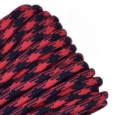 Black Widow - 550 Paracord Rope 7 strand Parachute Cord 10 25 50 100 ft