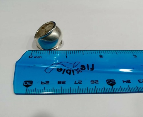 Sterling silver 925 ladies 9.2g Ring Finger Size 6 - Picture 7 of 9