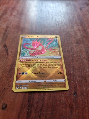 Pokémon TCG Radiant Eternatus Crown Zenith 105/159 Holo Radiant Rare