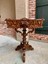 antique french carved oak black forest style plant stand jardinière flower box