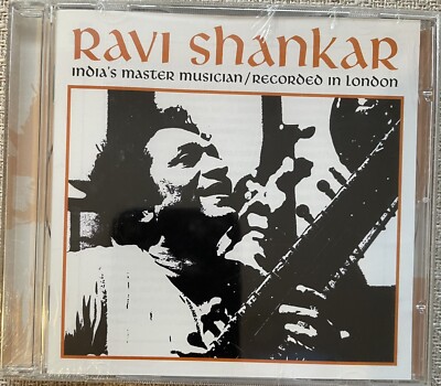 RAVI SHANKAR :  India's Master Musician / Recorded in London BGO Records 1990