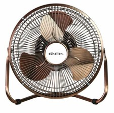 Schallen Copper 9" High Velocity Cold Air Circulator Adjustable Floor & Desk Fan