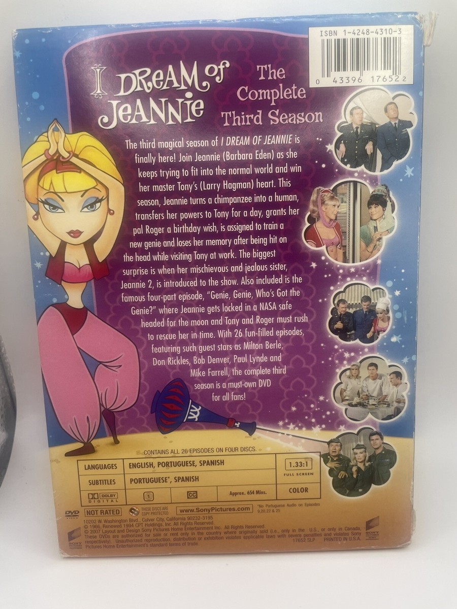 その他 I Dream of Jeannie: Complete Third Season [DVD] I DREAM of JEANNIE SEASON 3 The COMPLETE THIRD (1967-1968
