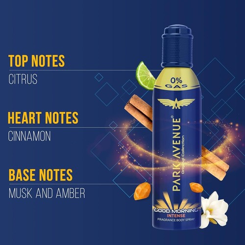 Park Avenue Original Collection Deodorant For Men Fresh Long-lasting Aroma 120ml - Bild 4 von 4