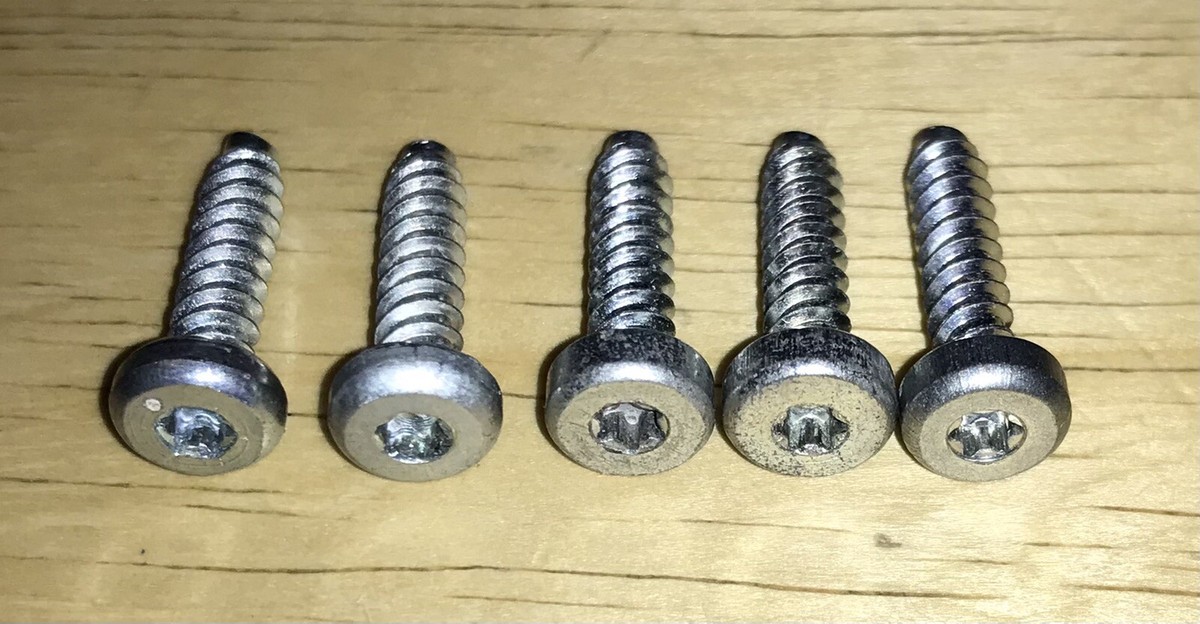 Apple Macintosh 128K 512K Set of 5 CASE SCREWS for Original