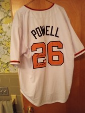 BOOG POWELL Signed Baltimore Orioles Jersey JSA COA 1970 AL MVP XL Custom Heavy