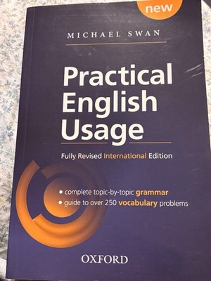 Practical English Usage textbook reference book - used, like new - Michael Swan