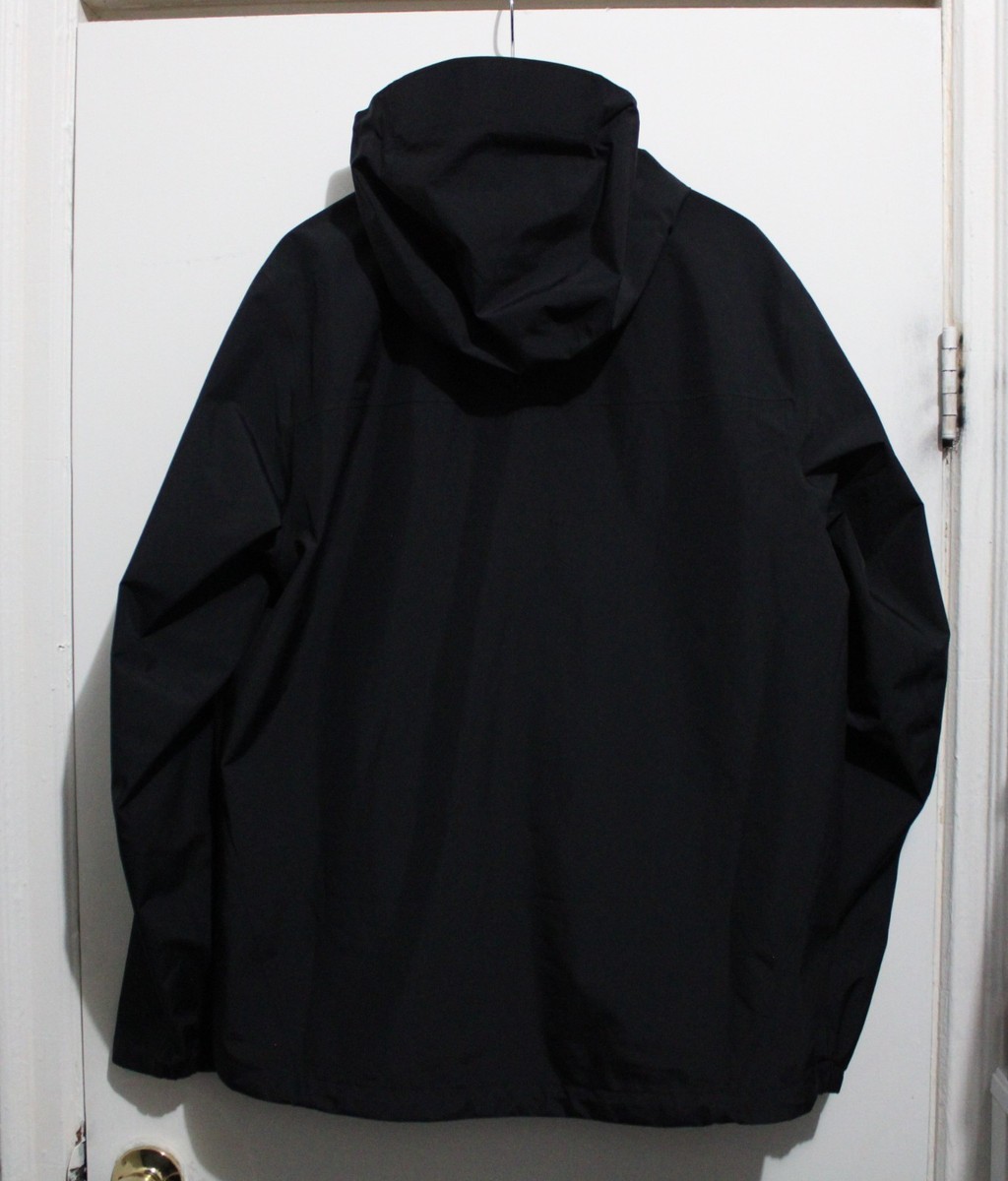 Salomon Outline Goretex 2.5 Layer Jacket L Black Shell Windbreaker