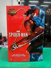 1 6 Hot Toys VGM34 Marvel's Spider-Man Scarlet Spider Suit Figure Collectible