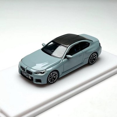 ミニカー BMW_INDEPENDENT Howie Model 1/64 Scale BMW M2 G87 Grey Diecast Model Car Toy Gift