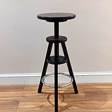 Adjustable Height Engineering Stool. Use As Desk Stool Or For Breakfast Bar.