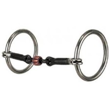 Reinsman O-Ring 7/16" Three-Piece Snaffle Bit with Copper Roller 152