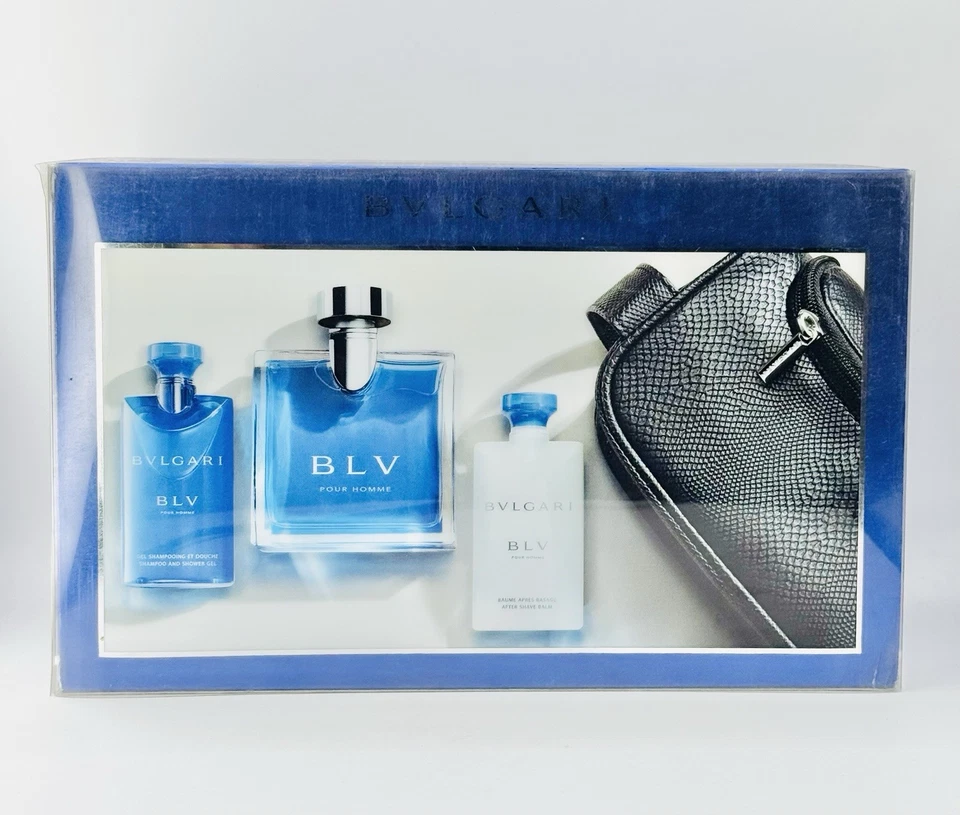 JUEGO DE REGALO DE 4 PIEZAS BLV POR BVLGARI SPRAY 3.4 EDT + 2.5 A/B + S/GEL 2.5 OZ + BOLSA HOMBRE Foto 2 de 3