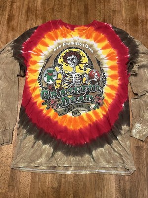 Liquid Blue Grateful Dead San Franciscos Own Tie Dye T-Shirt XL Vintage 1997 EUC