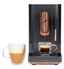 Affetto Automatic Espresso Machine + Milk Frother | Built-In & Adjustable Esp...