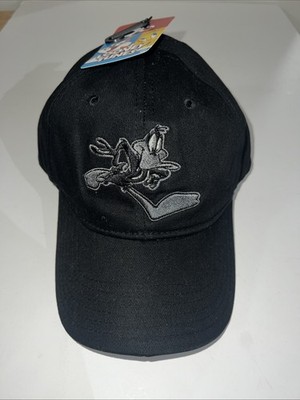 DAFFY DUCK BLACK SNAPBACK HAT ADJUSTABLE CAP ONE SIZE MENS LOONEY TUNES
