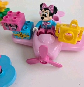 Lego Duplo 10830 Minnie's Caf&eacute; Complete 27 Pc Retired 2016 - Minnie Mouse /Plane
