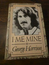 Rare "I, Me, Mine" by George Harrison 1980 HCDJ Simon And Schuster VG 