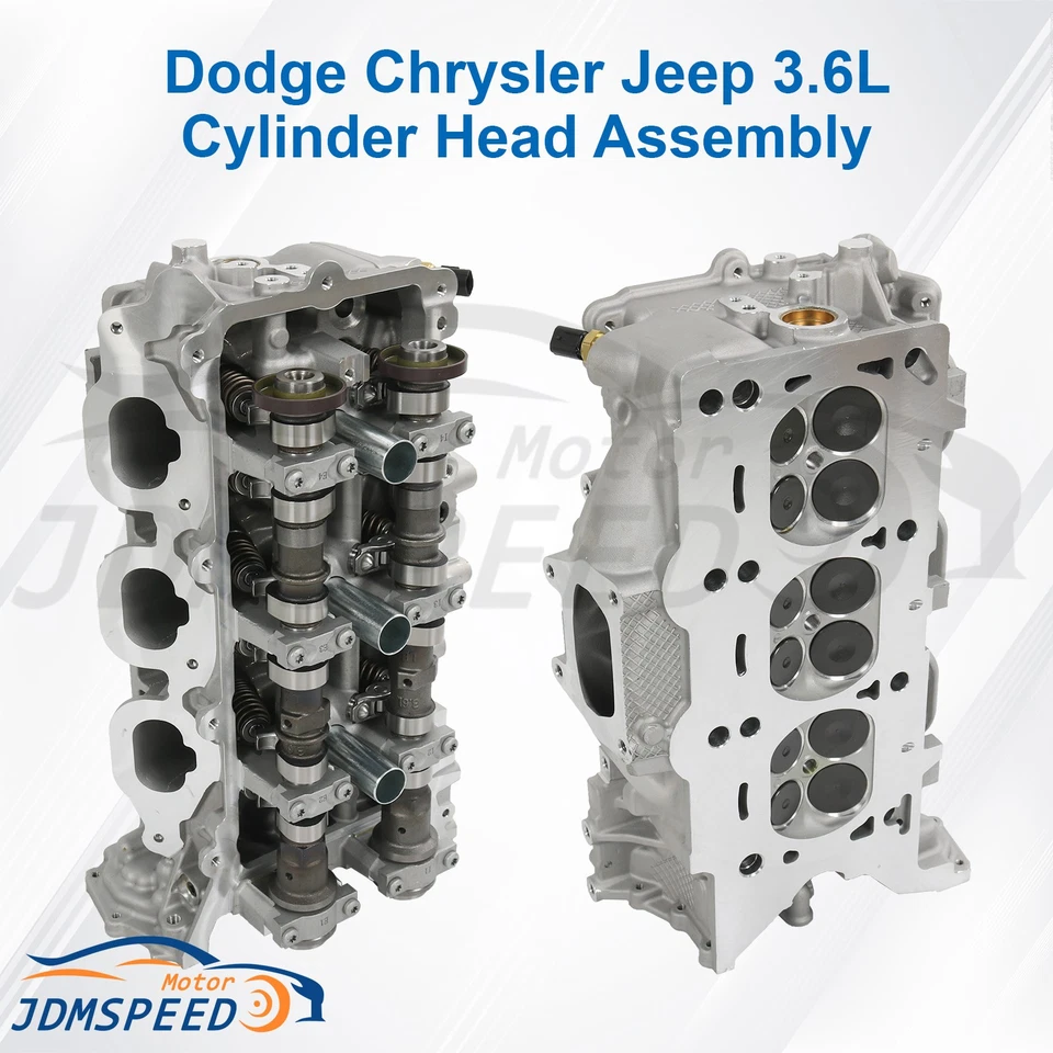 Complete Left Cylinder Head for Chrysler 3.6L/220 14-15 05184445AI 05184510AJ Foto 3 de 4