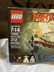 RETIRED LEGO NEW SEALED THE NINJAGO MOVIE 70608 MASTER FALLS BUILDING TOY