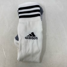 adidas Copa Zone Cushion IV Soccer Socks 1-Pair White/Black - Small