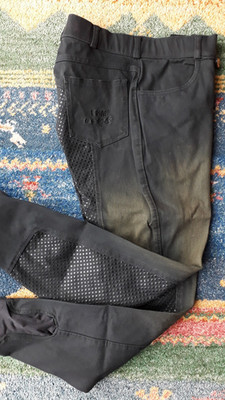 HKM Astrid Jeans Vollbesatz Reithose Gr. 38