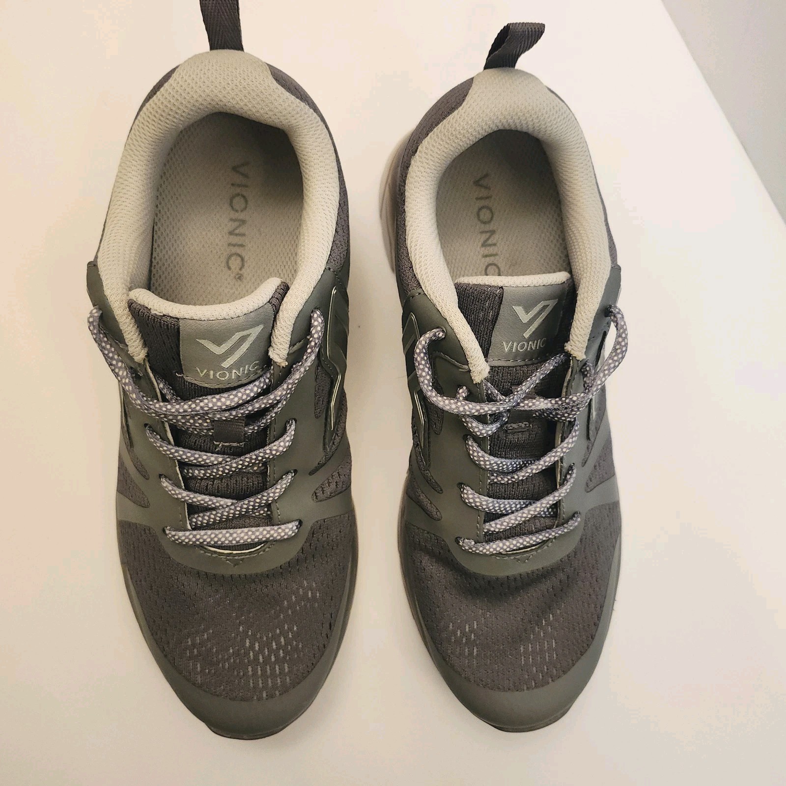 Vionic  Miles Gray Low Active Running Walking Sne… - image 2