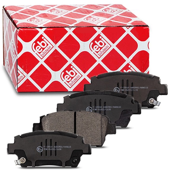 Febi Bilstein BremsbelÄGe Passend FüR Toyota T23 Corolla E12 Prius Yaris P1-image