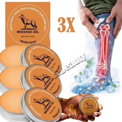 3X Neuro Balm, Joint Care Soothing Cream, Herbal Cooling Soothing Cream New