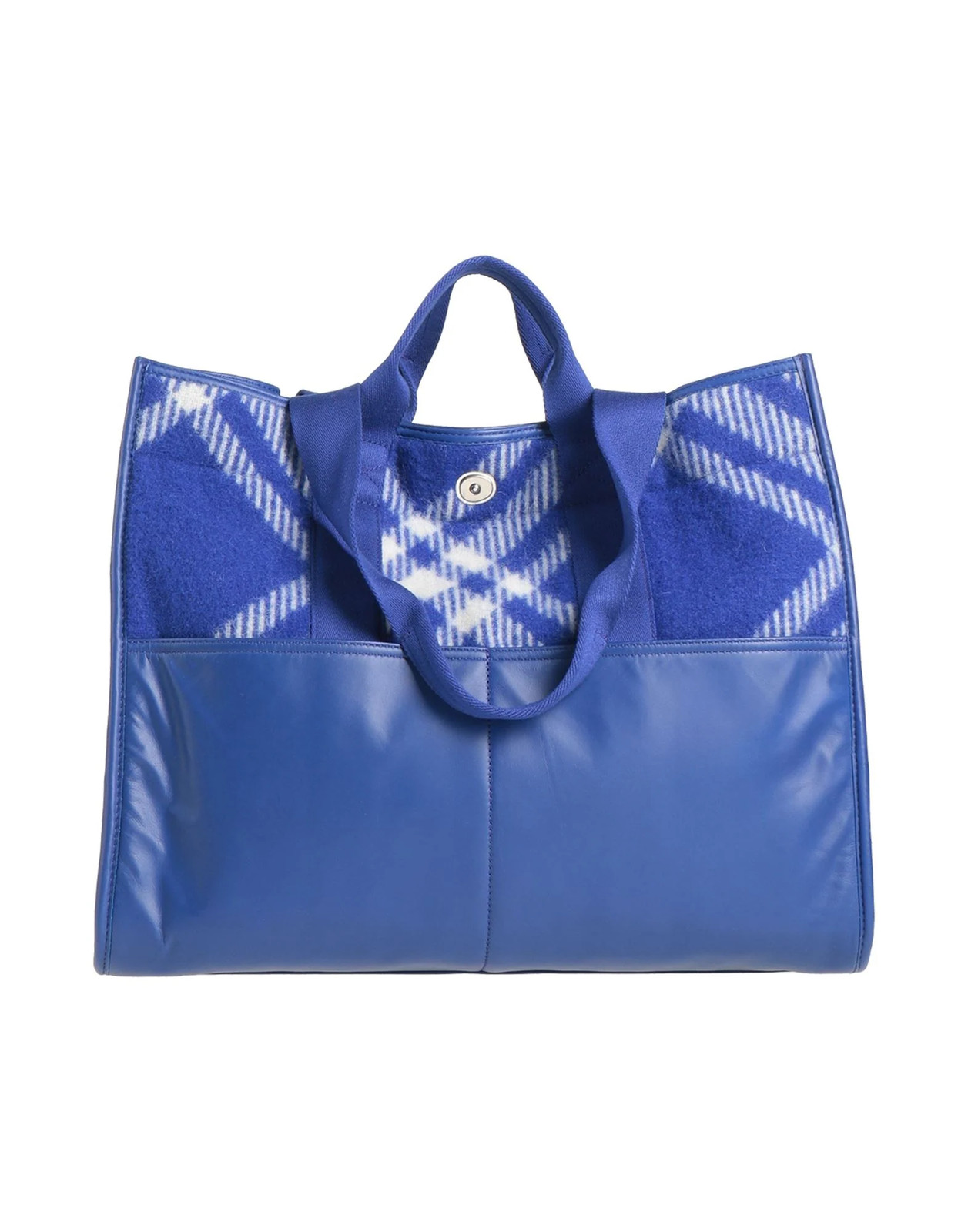 Burberry - Men - Flannel Handbag - Blue 195190₽