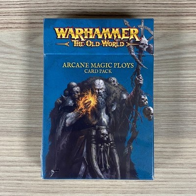 SEALED WARHAMMER THE OLD WORLD ARCANE MAGIC PLAY CARD PACK GAMES WORKSHOP