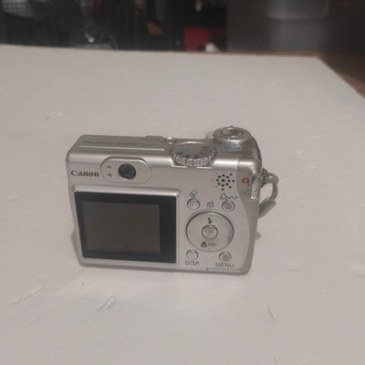 Canon PowerShot A530 PC1184 5mp 4x Optical Zoom Silver Digital
