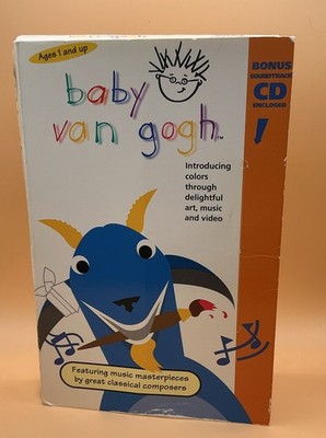 Baby Einstein - Baby Van Gogh No CD VHS 2001 Disney **Buy 2 Get 1 Free**