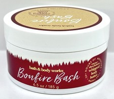 BATH BODY WORKS BONFIRE WHIPPED BASH BODY BUTTER 6.5 OZ