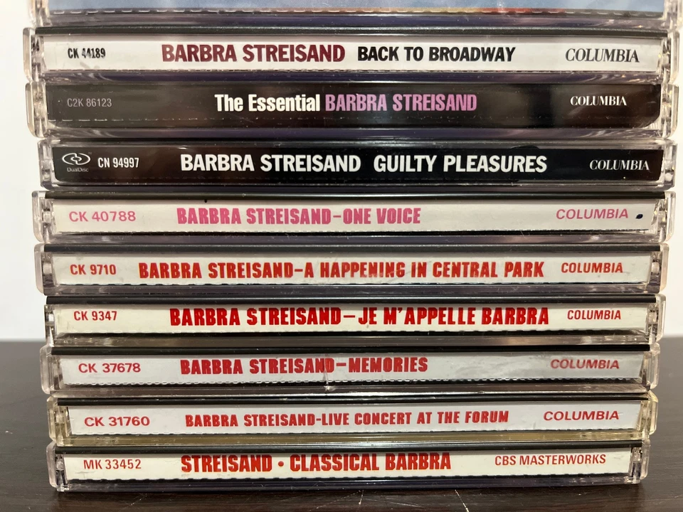 BARBRA STREISAND CD Lot (22) - Compact Disc CD - EX Condition - Image 2 of 4