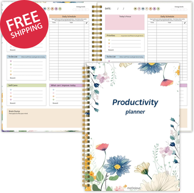 #ad ADHD Daily Planner Productivity Undated Task Management Organizer Neurodivergent $12.42