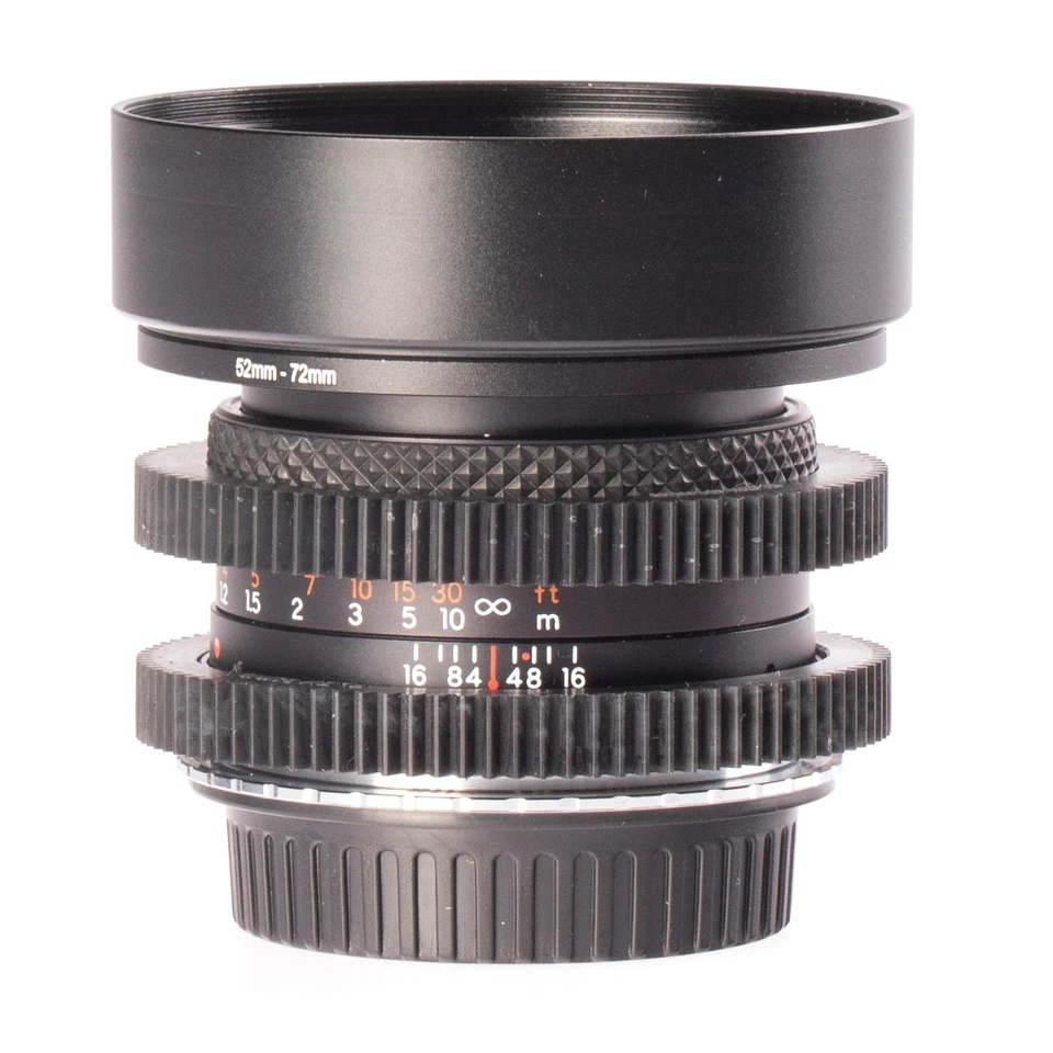 Lente Yashica DSB 55 mm F2 Cine Mod con Bokeh Anamórfico ¡Para Montaje Canon EF! ¡COMO ESTÁ! Foto 4 de 4