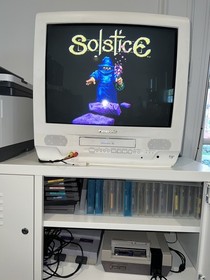 Solstice (Nintendo NES, 1990) - CIB w Poster - Authentic & Tested