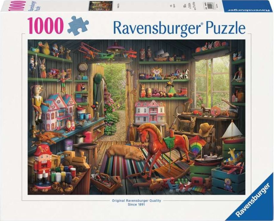 Old Property 1000 Teile Puzzle Für Erwachsene – Nostalgie-Motiv, Stressabbauend – 75x50 Cm, Inklusive Poster