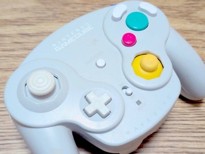 Nintendo OEM GameCube WaveBird Wireless Controller, No Dongle, Preowned.