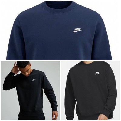Nike Herren Club Rundhals Fleece Sweatshirt